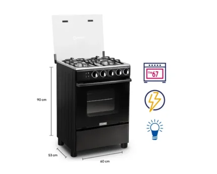 Cocina a Gas Miray FICUS PLUS 4 Hornillas